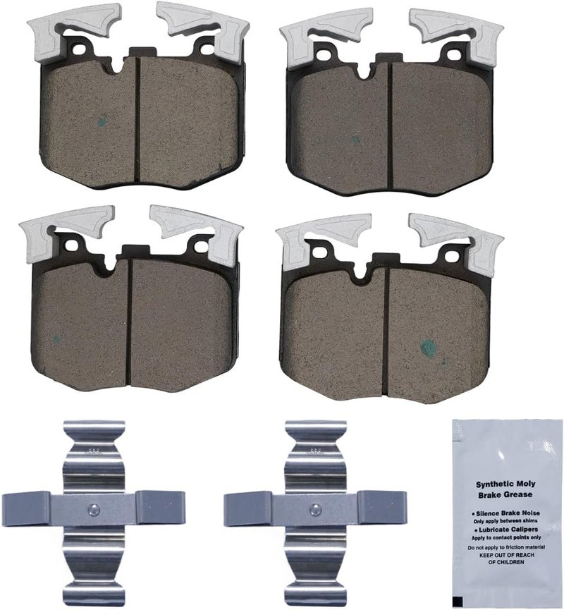 HUSCH D1867 Front Ceramic Brake Pads Kit Fit For BMW 330e 2021-2022, For Toyota GR Supra 2020-2024 - Image 2